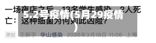 5.2号疫情(5月29疫情)-第2张图片