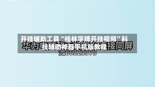 开挂辅助工具“桂林字牌开挂视频”科技辅助神器手机版教程-第2张图片