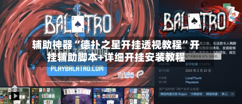 辅助神器“德扑之星开挂透视教程”开挂辅助脚本+详细开挂安装教程