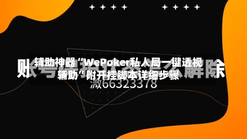 辅助神器“WePoker私人局一键透视辅助”附开挂脚本详细步骤-第2张图片