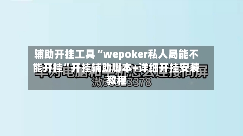 辅助开挂工具“wepoker私人局能不能开挂”开挂辅助脚本+详细开挂安装教程-第3张图片