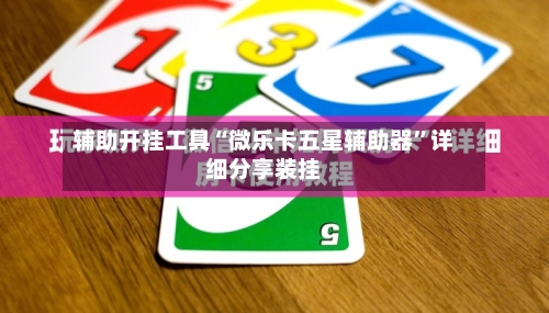 辅助开挂工具“微乐卡五星辅助器	”详细分享装挂-第1张图片