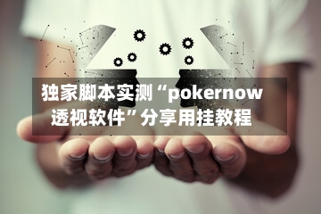 独家脚本实测“pokernow透视软件	”分享用挂教程-第1张图片