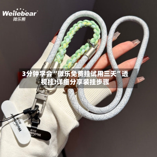 3分钟学会“微乐免费挂试用三天”透视挂!详细分享装挂步骤-第3张图片