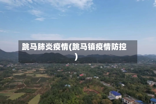 跳马肺炎疫情(跳马镇疫情防控)-第1张图片