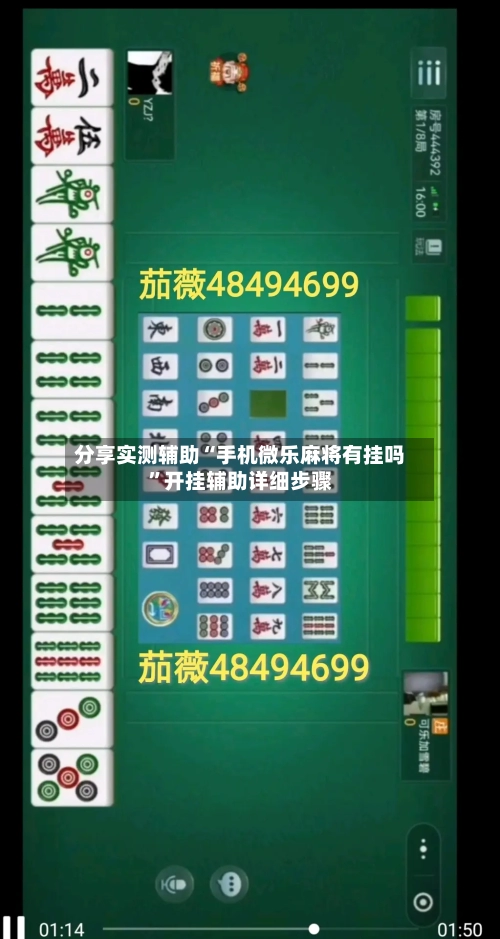 分享实测辅助“手机微乐麻将有挂吗”开挂辅助详细步骤-第1张图片