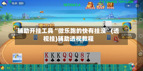 辅助开挂工具“微乐跑的快有挂没”(透视挂)辅助透视教程-第3张图片