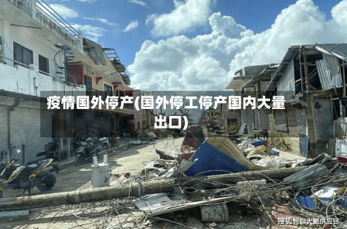 疫情国外停产(国外停工停产国内大量出口)-第2张图片