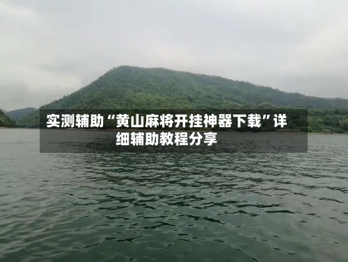 实测辅助“黄山麻将开挂神器下载”详细辅助教程分享-第1张图片