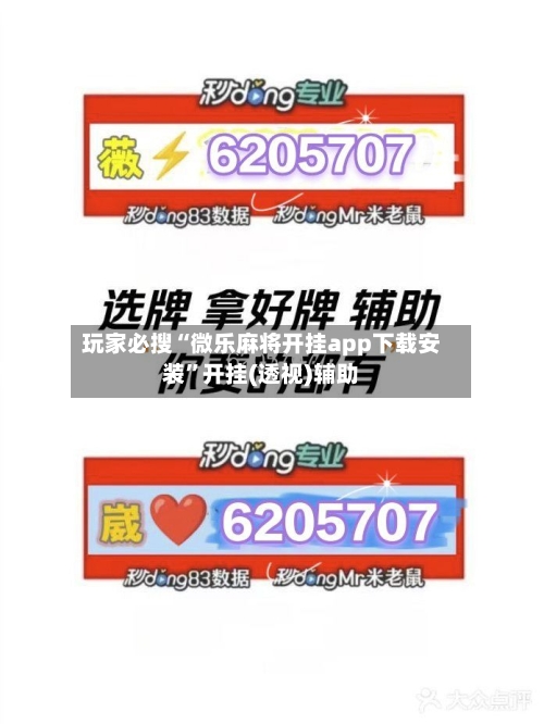 玩家必搜“微乐麻将开挂app下载安装”开挂(透视)辅助-第3张图片