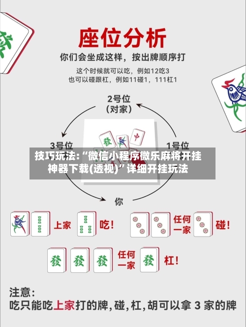 技巧玩法:“微信小程序微乐麻将开挂神器下载(透视)	”详细开挂玩法-第3张图片