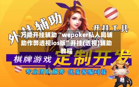 万能开挂辅助“wepoker私人局辅助作弊透视ios版”开挂(透视)辅助教程-第2张图片