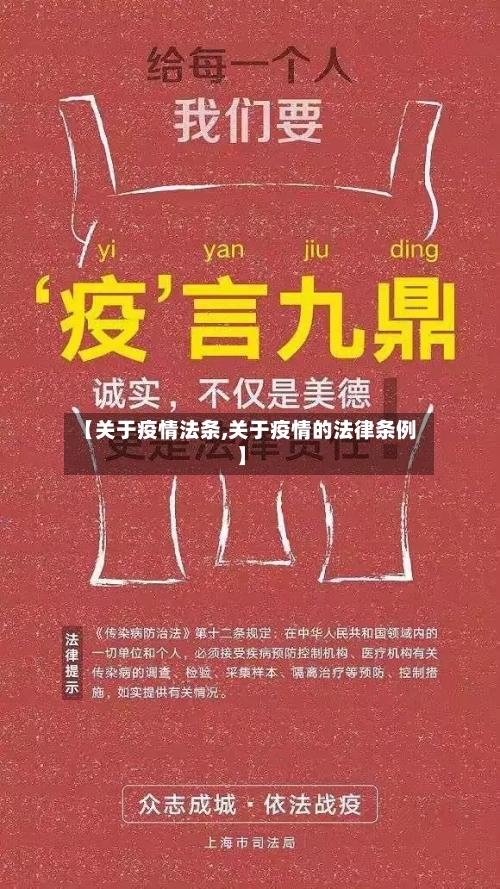 【关于疫情法条,关于疫情的法律条例】-第2张图片