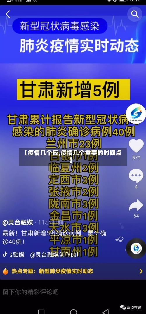 【疫情几个应,疫情几个重要的时间点】-第1张图片