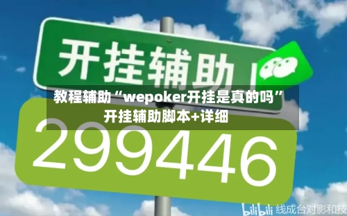 教程辅助“wepoker开挂是真的吗”开挂辅助脚本+详细-第1张图片