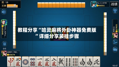 教程分享“哈灵麻将外卦神器免费版”详细分享装挂步骤-第1张图片
