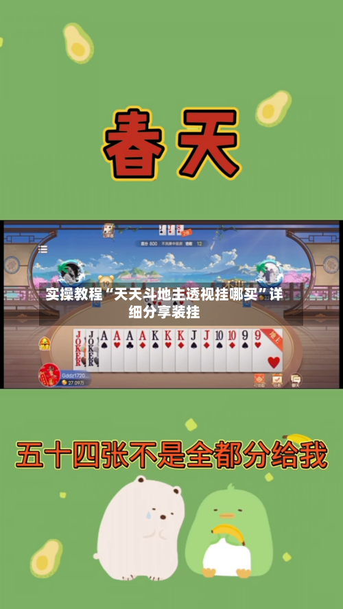 实操教程“天天斗地主透视挂哪买”详细分享装挂-第2张图片