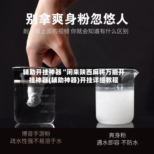 辅助开挂神器“闲来陕西麻将万能开挂神器(辅助神器)开挂详细教程-第3张图片