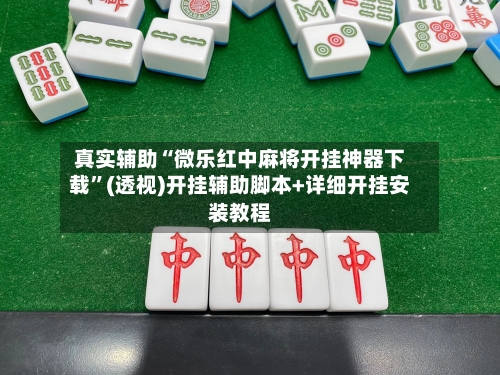 真实辅助“微乐红中麻将开挂神器下载”(透视)开挂辅助脚本+详细开挂安装教程-第2张图片