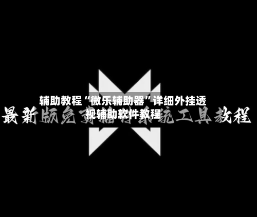 辅助教程“微乐辅助器”详细外挂透视辅助软件教程-第1张图片