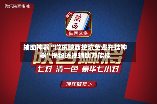 辅助神器“微乐陕西挖坑免费开挂神器”揭秘透视辅助万能挂-第2张图片