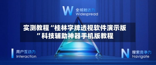 实测教程“桂林字牌透视软件演示版”科技辅助神器手机版教程-第2张图片