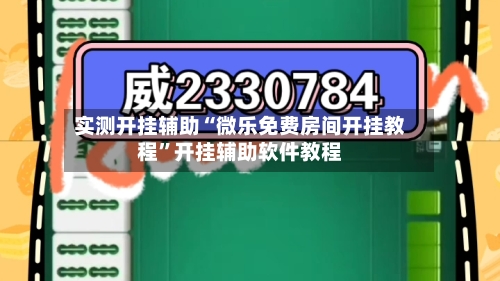 实测开挂辅助“微乐免费房间开挂教程”开挂辅助软件教程-第3张图片