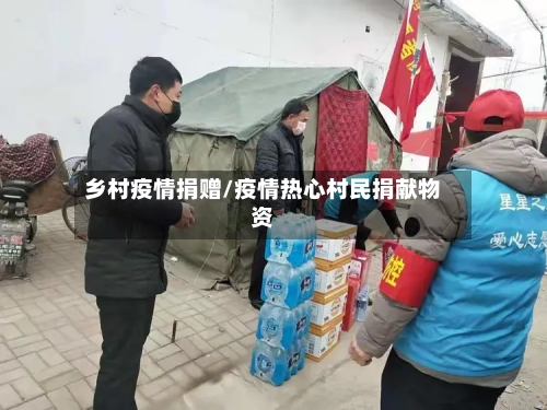 乡村疫情捐赠/疫情热心村民捐献物资-第2张图片
