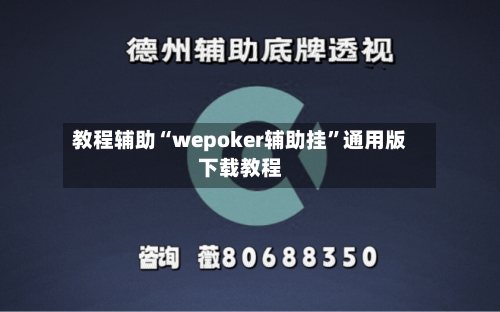 教程辅助“wepoker辅助挂”通用版下载教程