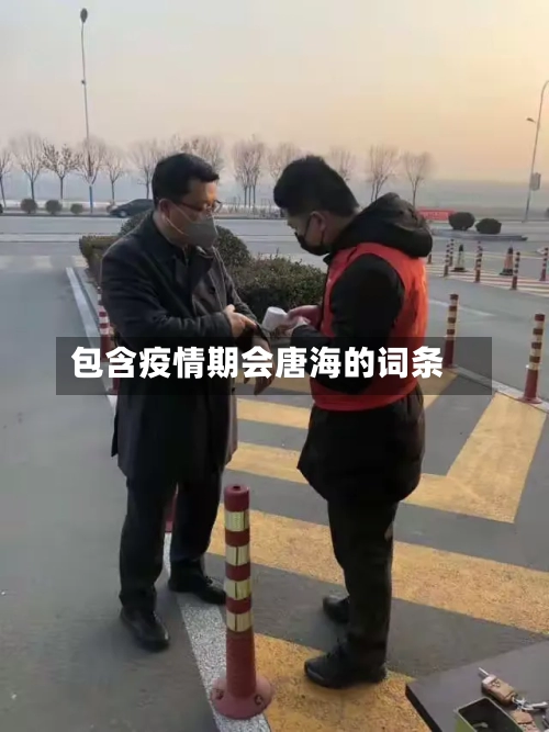 包含疫情期会唐海的词条