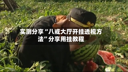 实测分享“八戒大厅开挂透视方法”分享用挂教程-第2张图片