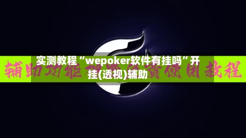 实测教程“wepoker软件有挂吗”开挂(透视)辅助-第2张图片