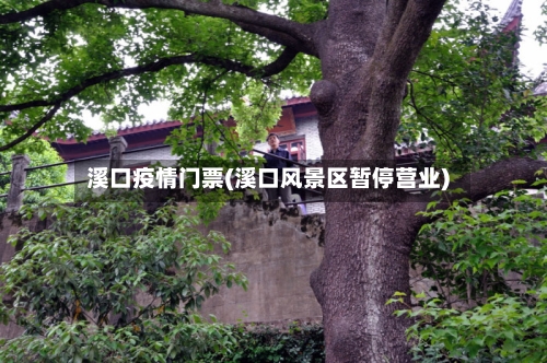 溪口疫情门票(溪口风景区暂停营业)-第1张图片