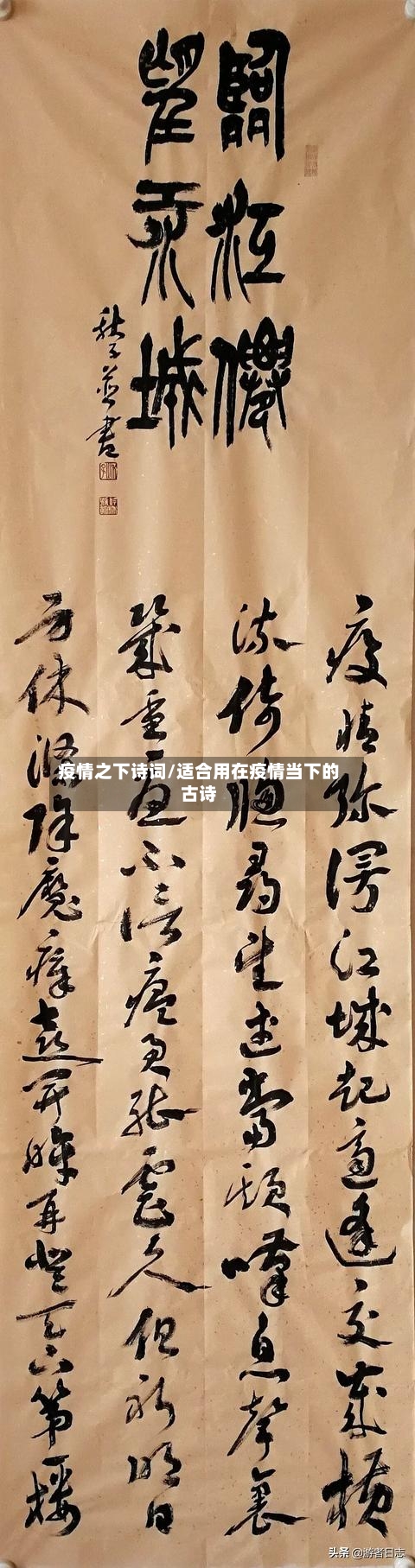 疫情之下诗词/适合用在疫情当下的古诗-第1张图片