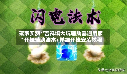 玩家实测“吉祥填大坑辅助器通用版”开挂辅助脚本+详细开挂安装教程-第1张图片