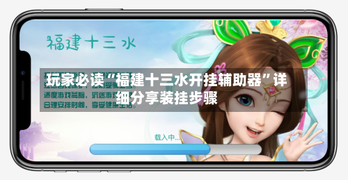 玩家必读“福建十三水开挂辅助器”详细分享装挂步骤-第3张图片