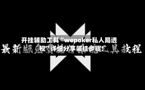 开挂辅助工具“wepoker私人局透视”详细分享装挂步骤!