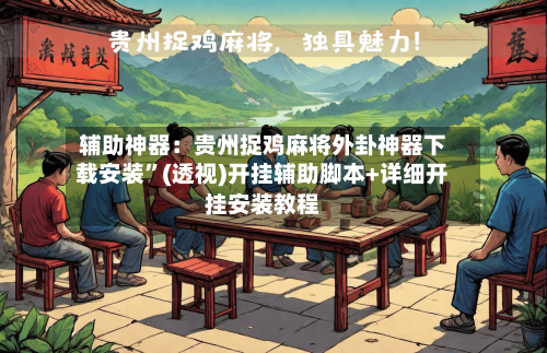 辅助神器：贵州捉鸡麻将外卦神器下载安装	”(透视)开挂辅助脚本+详细开挂安装教程-第1张图片