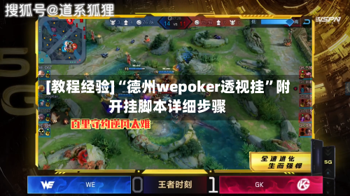 [教程经验]“德州wepoker透视挂”附开挂脚本详细步骤-第2张图片