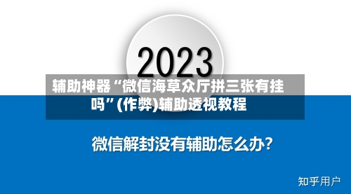辅助神器“微信海草众厅拼三张有挂吗”(作弊)辅助透视教程-第1张图片