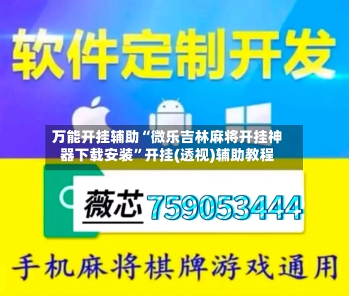 万能开挂辅助“微乐吉林麻将开挂神器下载安装”开挂(透视)辅助教程-第2张图片