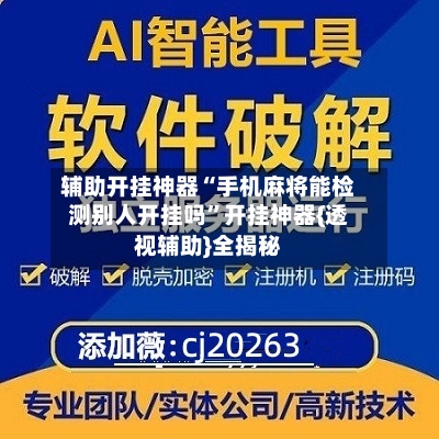 辅助开挂神器“手机麻将能检测别人开挂吗”开挂神器{透视辅助}全揭秘-第3张图片
