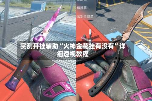 实测开挂辅助“火神金花挂有没有”详细透视教程