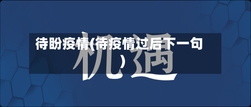 待盼疫情(待疫情过后下一句)-第3张图片