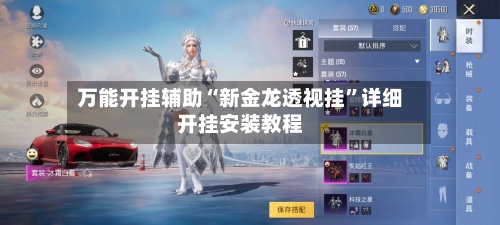 万能开挂辅助“新金龙透视挂”详细开挂安装教程