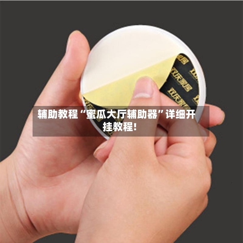 辅助教程“蜜瓜大厅辅助器”详细开挂教程!