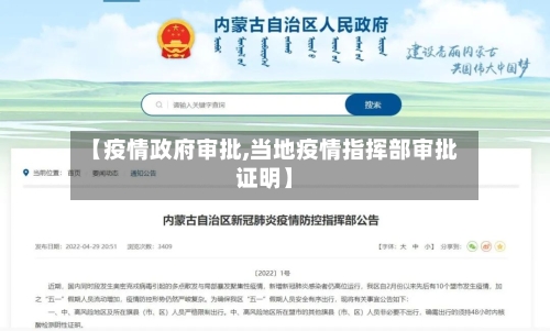 【疫情政府审批,当地疫情指挥部审批证明】-第2张图片