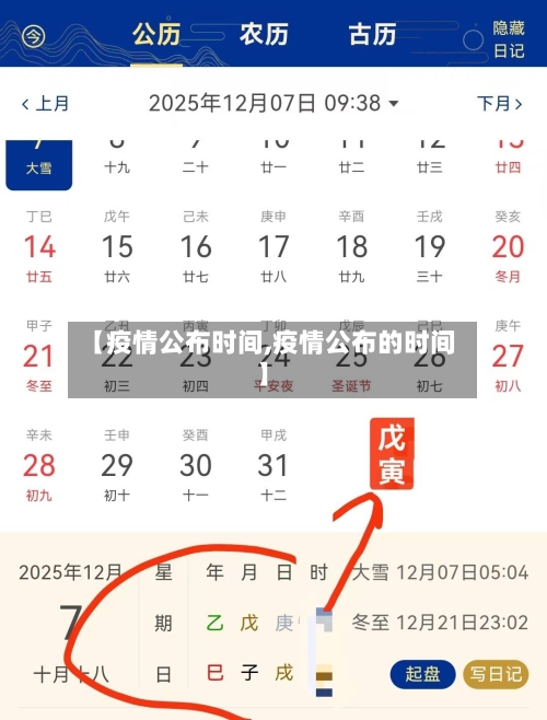 【疫情公布时间,疫情公布的时间】-第2张图片