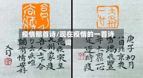 疫情那首诗/现在疫情的一首诗词-第3张图片