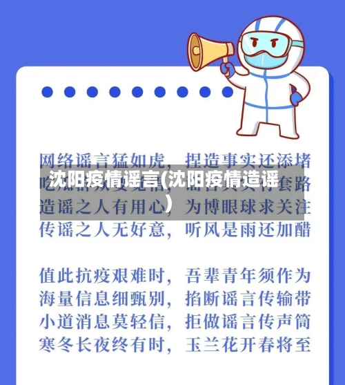 沈阳疫情谣言(沈阳疫情造谣)-第3张图片